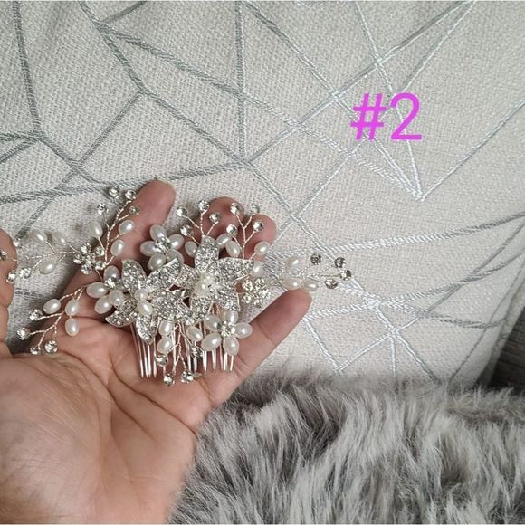 High quality Hair Combs Bridal Hair Accessories Fo - Picture 3 of 5